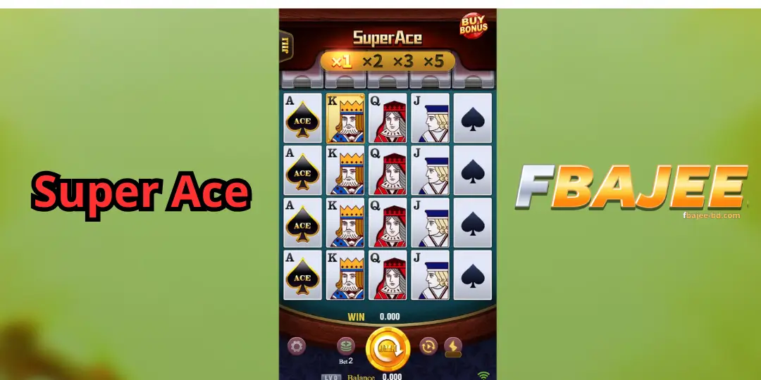 Slot Game - Super Ace: Fbajee-তে Jili Games-এর সেরা স্লট গেম – স্মার্ট কৌশল এবং বিশাল জয়ের সুযোগ 2 interface Super ACe